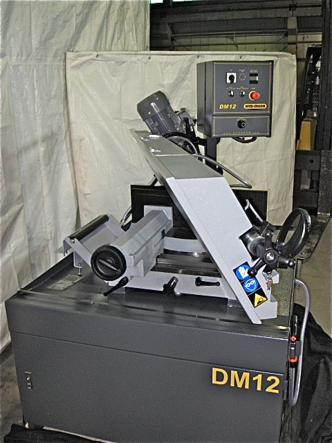 10" x 13" HYD-MECH ... DOUBLE MITER HORIZONTAL BAND SAW.